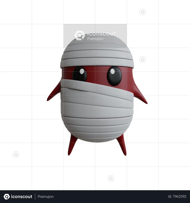 Mummy  3D Icon