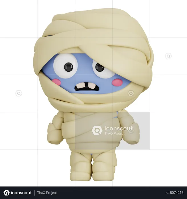 Mummy  3D Icon