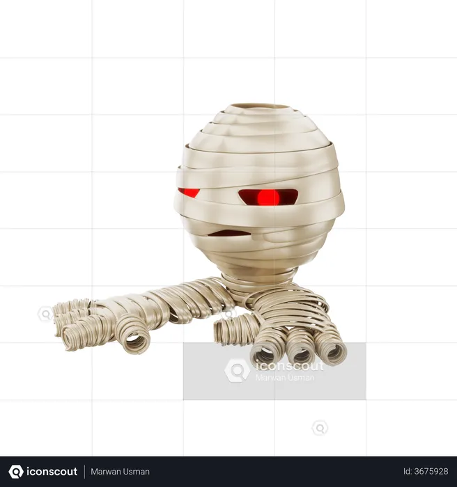 Mummy  3D Illustration