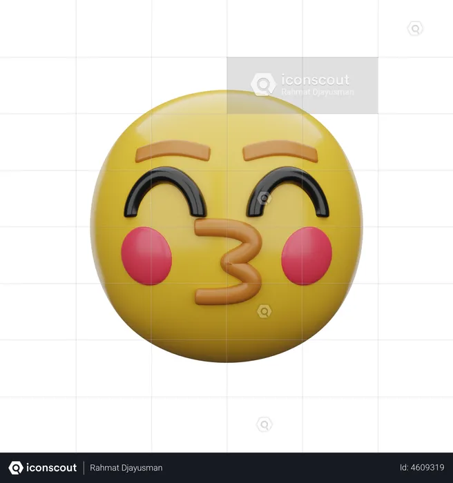 Mundpfeife Emoji 3D Emoji