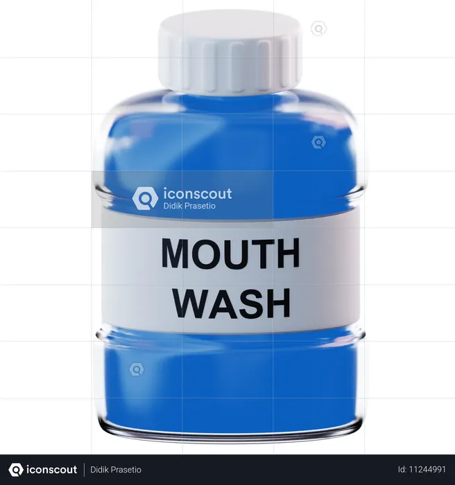 Mundwasser  3D Icon