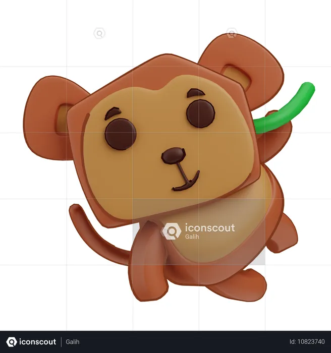 Munki  3D Icon