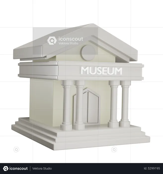 Museo  3D Icon