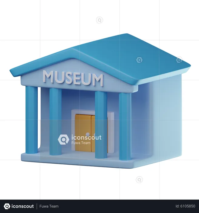 Museu  3D Icon