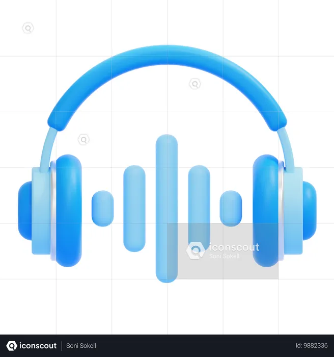 Music  3D Icon