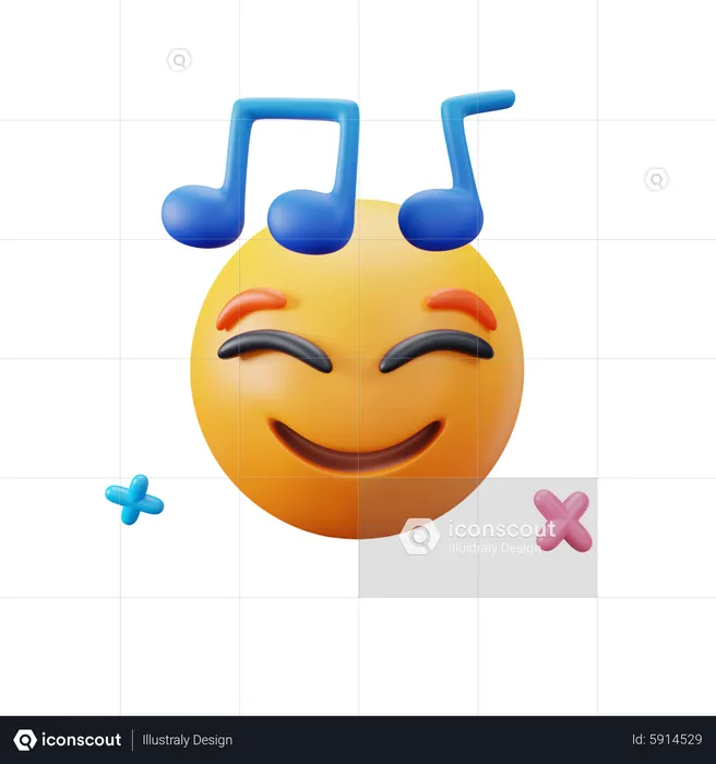 Music  3D Icon