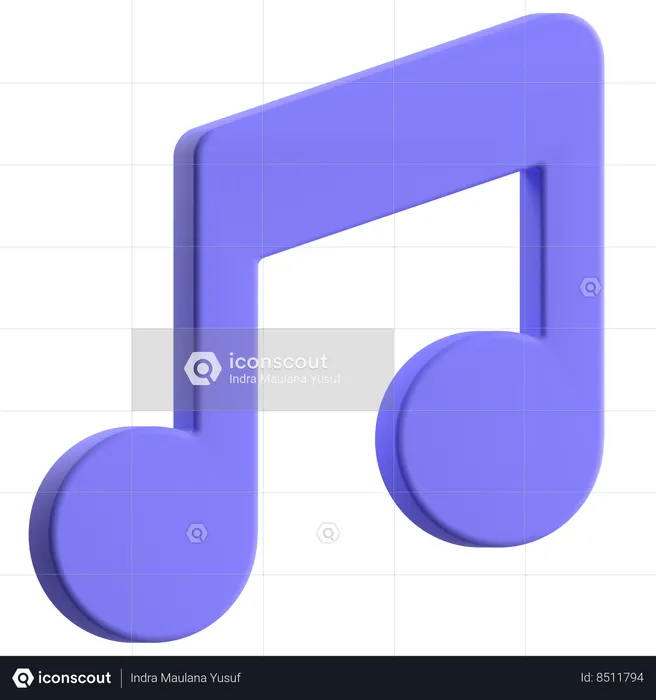 Music  3D Icon