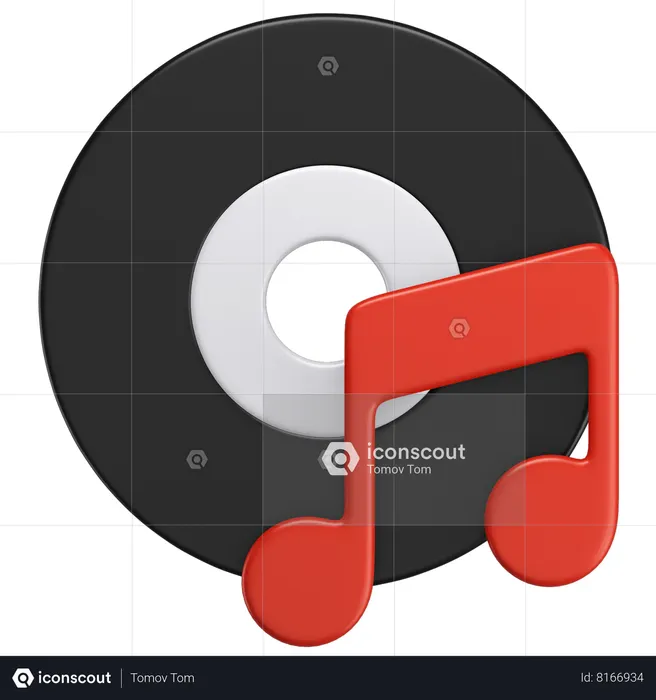 Music  3D Icon