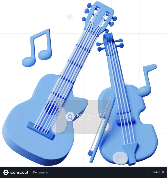 Music  3D Icon