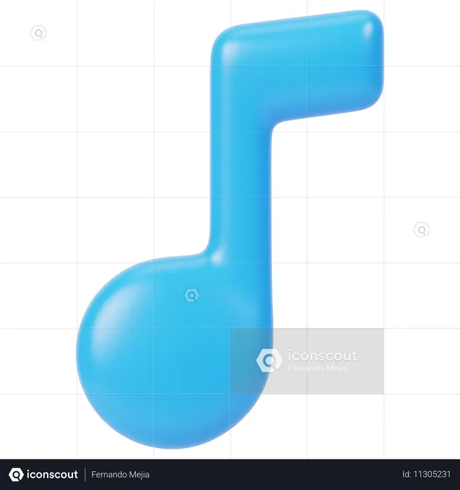 Music  3D Icon