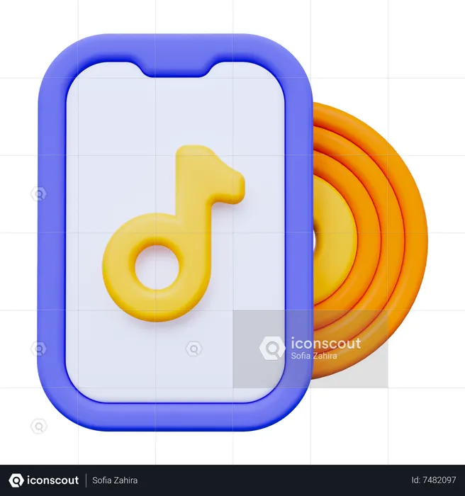 Music CD  3D Icon