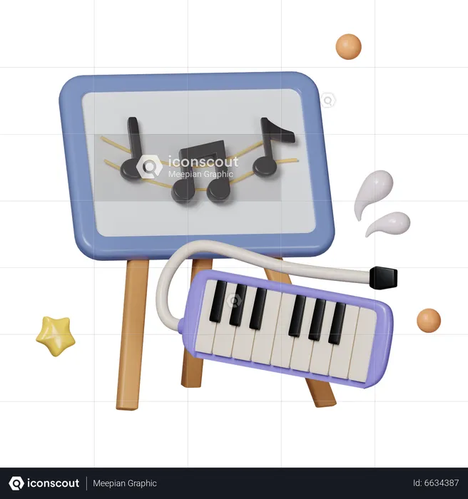 Music Lesson  3D Icon