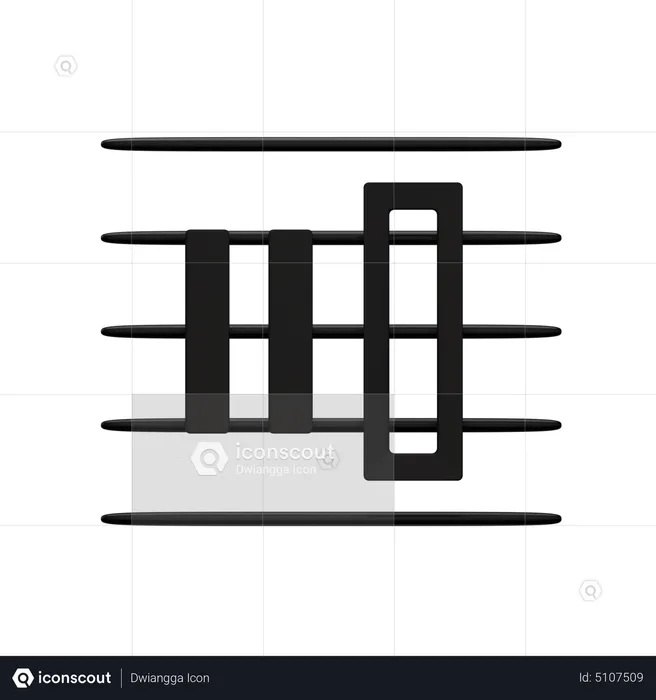 Music Neutral clef  3D Icon