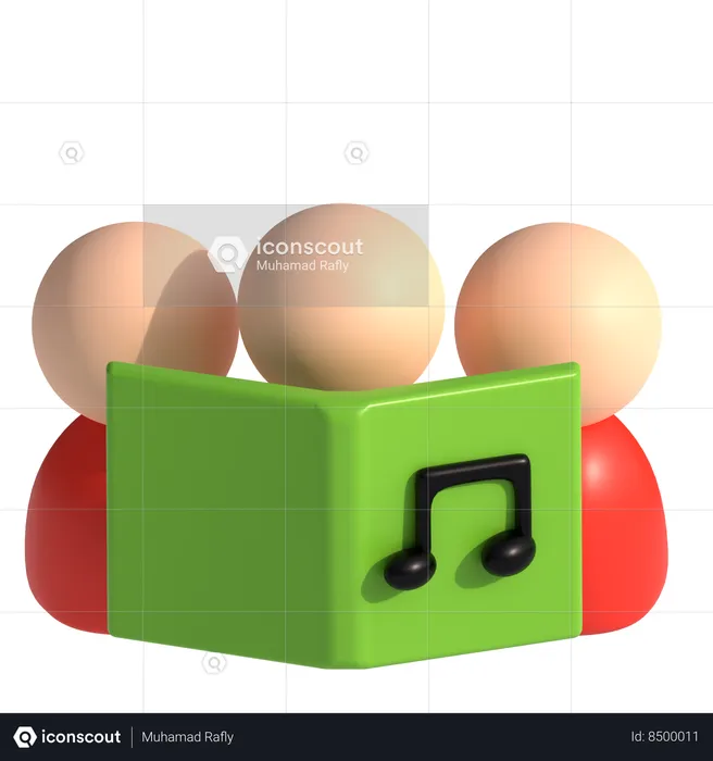 Music Notes  3D Icon