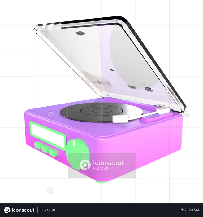 Music Player  3D Icon