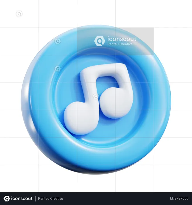 Music player  3D Icon