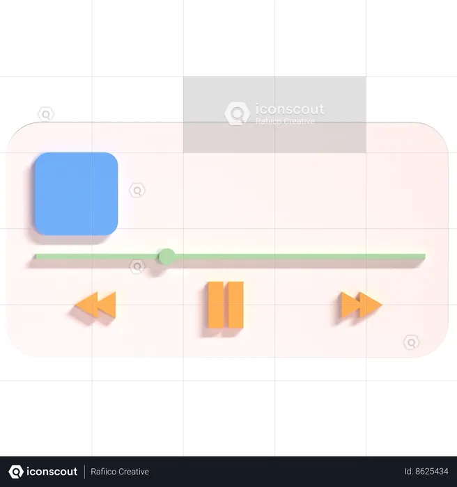 Music Player  3D Icon