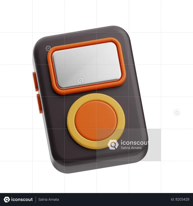 Music Player  3D Icon