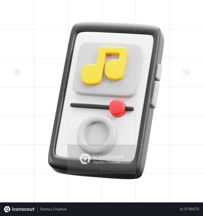 Music Player  3D Icon