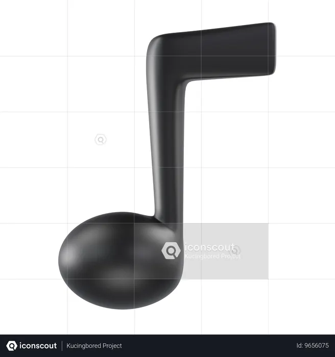Music Tone  3D Icon