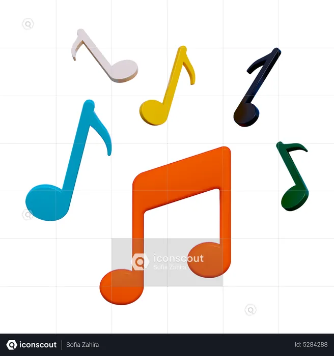 Music Tune  3D Icon
