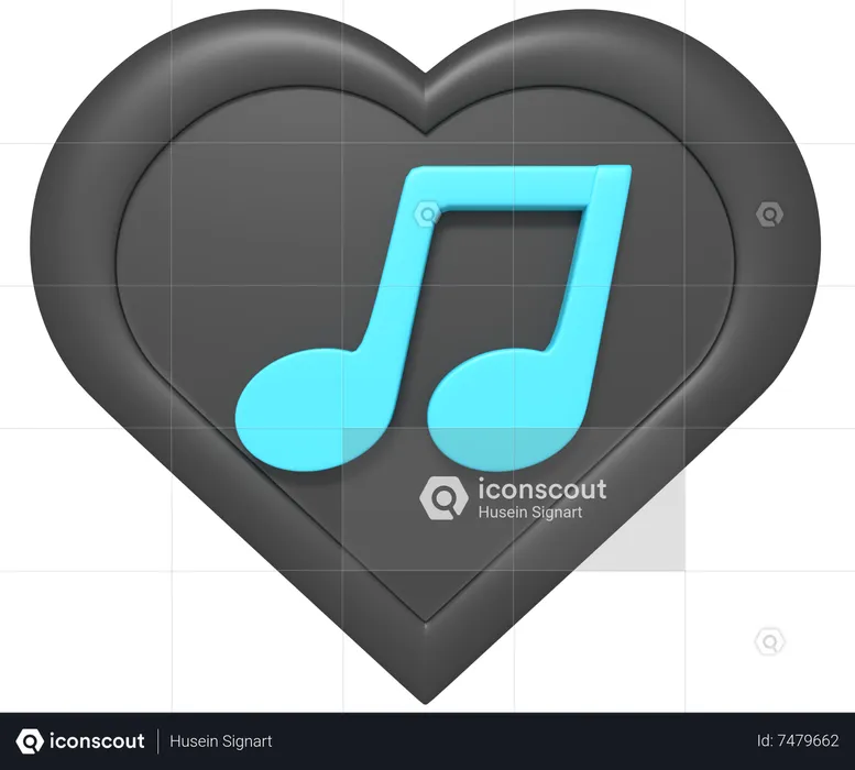 Música favorita  3D Icon