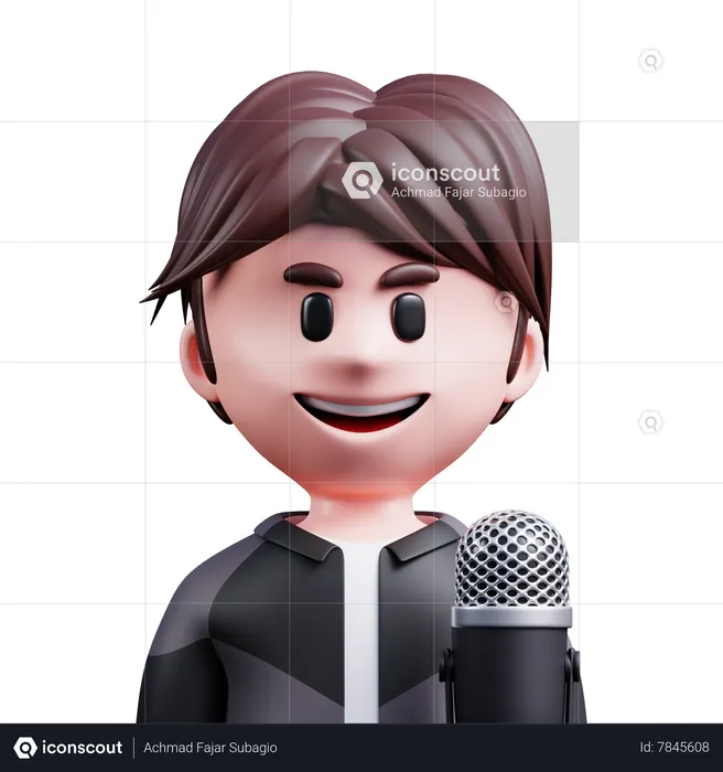 Musician  3D Icon