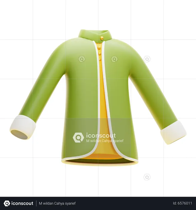 MUSLIM CLOTHES  3D Icon