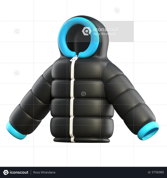 이슬람 스노우 재킷  3D Icon