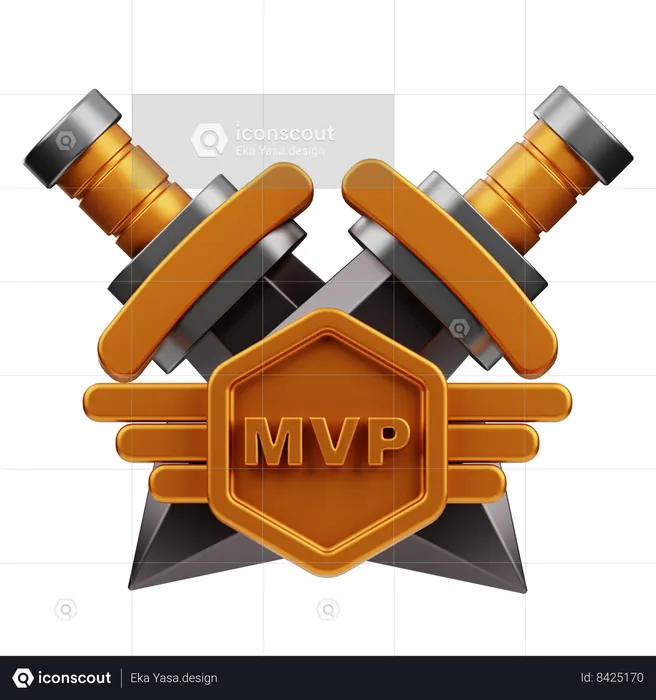 Mvp  3D Icon