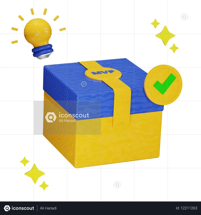 Mvp Box  3D Icon