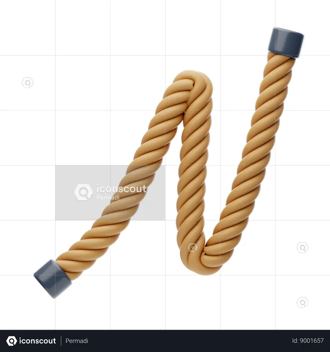 N  Letter  3D Icon