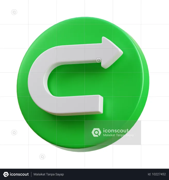 Nächste  3D Icon