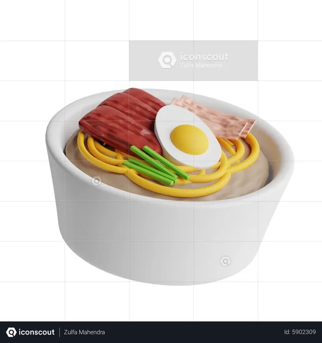 Naengmyeon  3D Icon