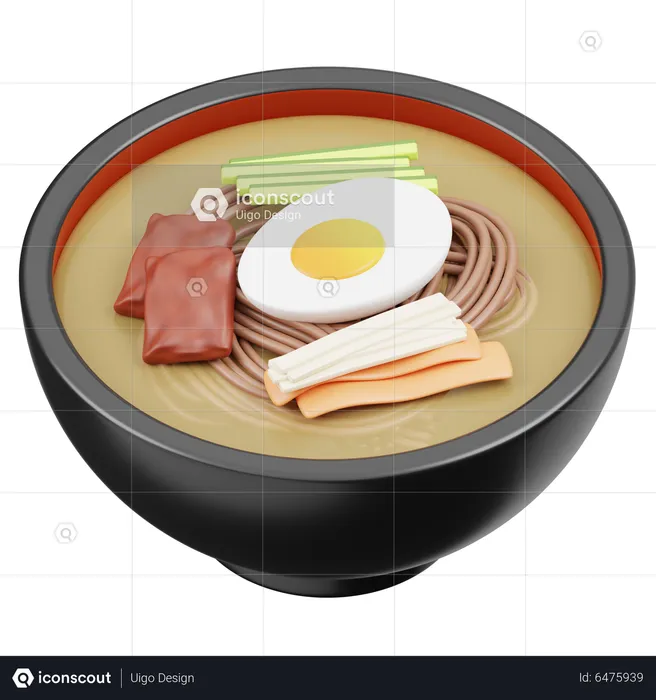 Naengmyeon  3D Icon