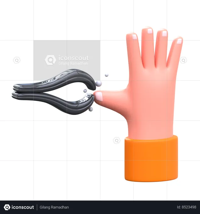 Nail Clipper  3D Icon