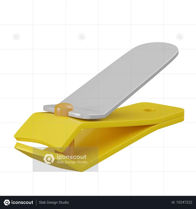 손톱 깎기  3D Icon