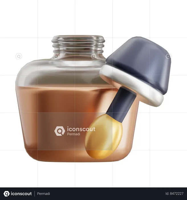 Nail polish  3D Icon