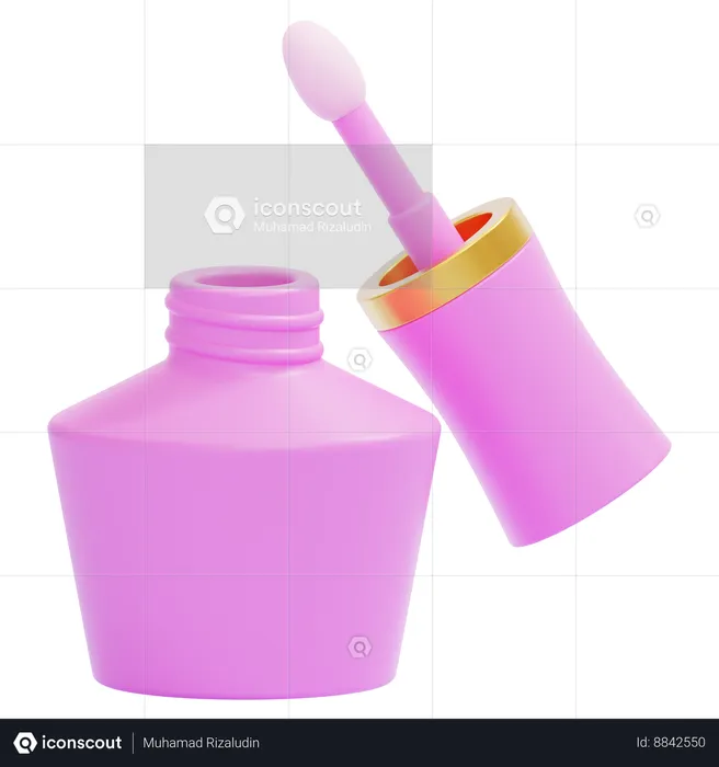 Nail polish  3D Icon