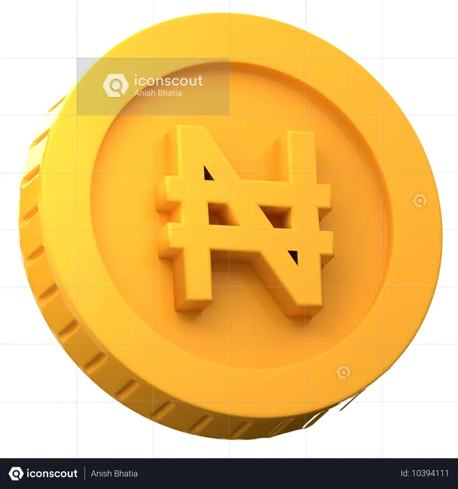 Naira  3D Icon