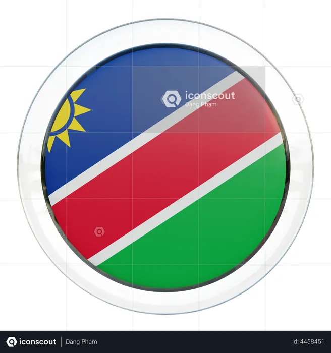 Namibia-Flagge Flag 3D Flag