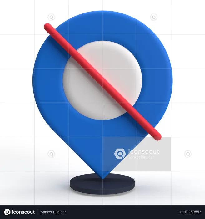 Sem GPS  3D Icon