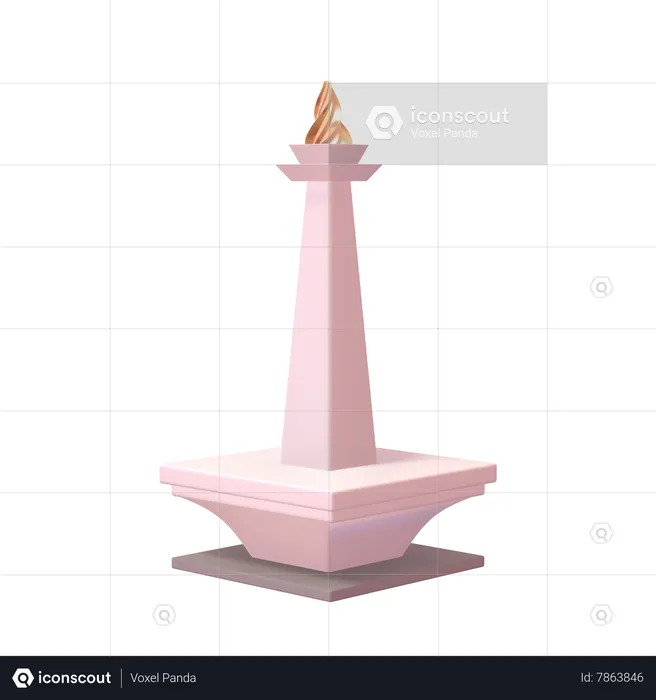 National Monument  3D Icon