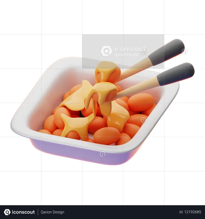 Natto  3D Icon