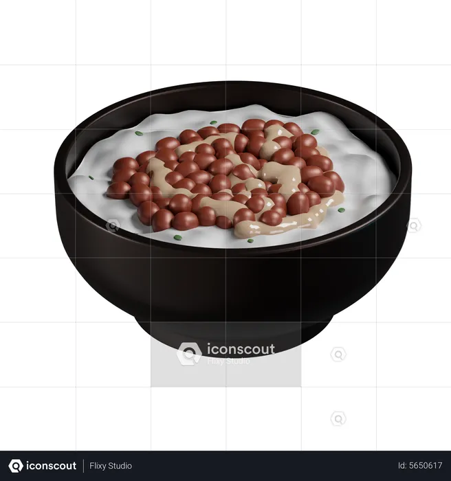 Natto  3D Icon