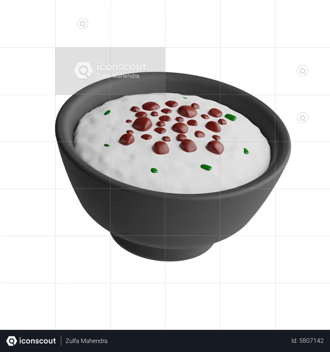 Natto  3D Icon