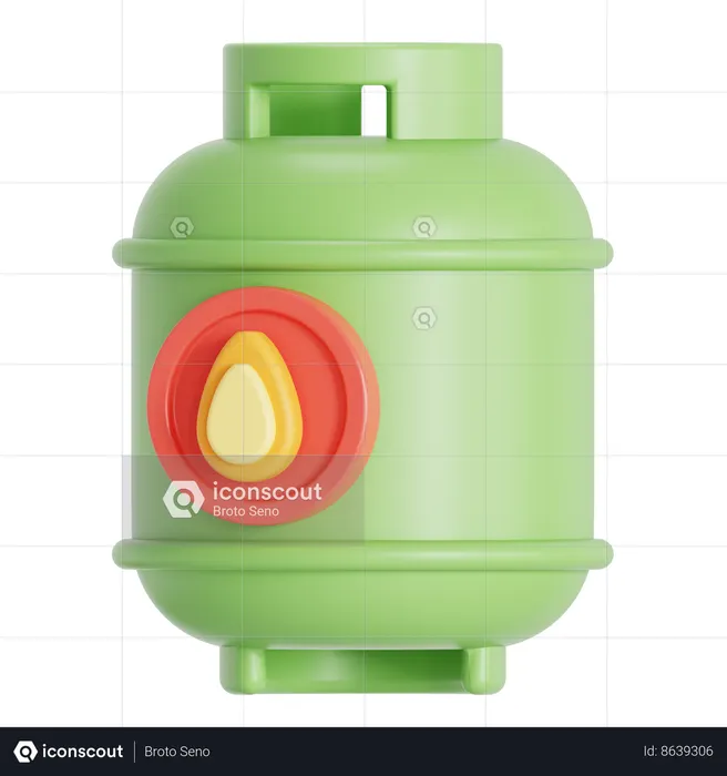Natural gas  3D Icon