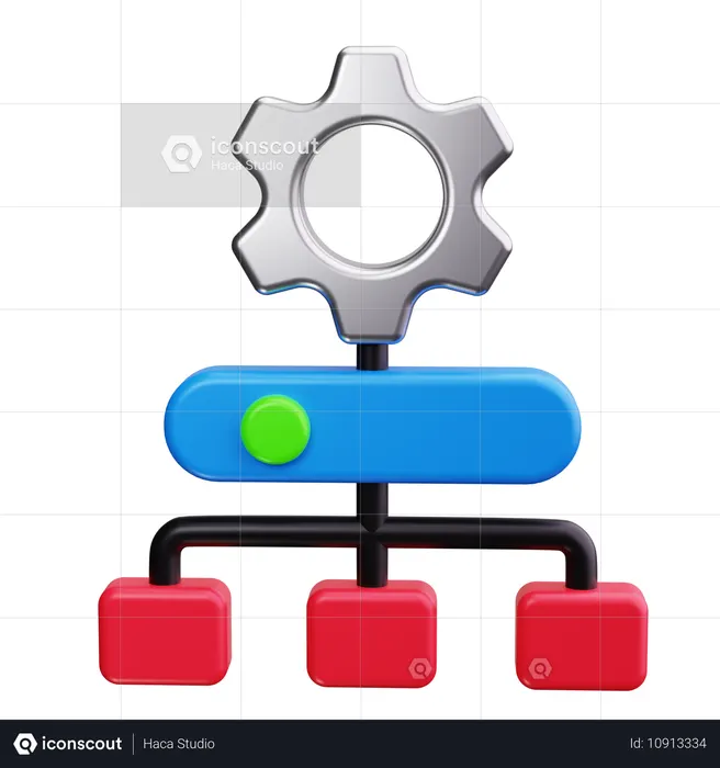 Natural Language Processing  3D Icon