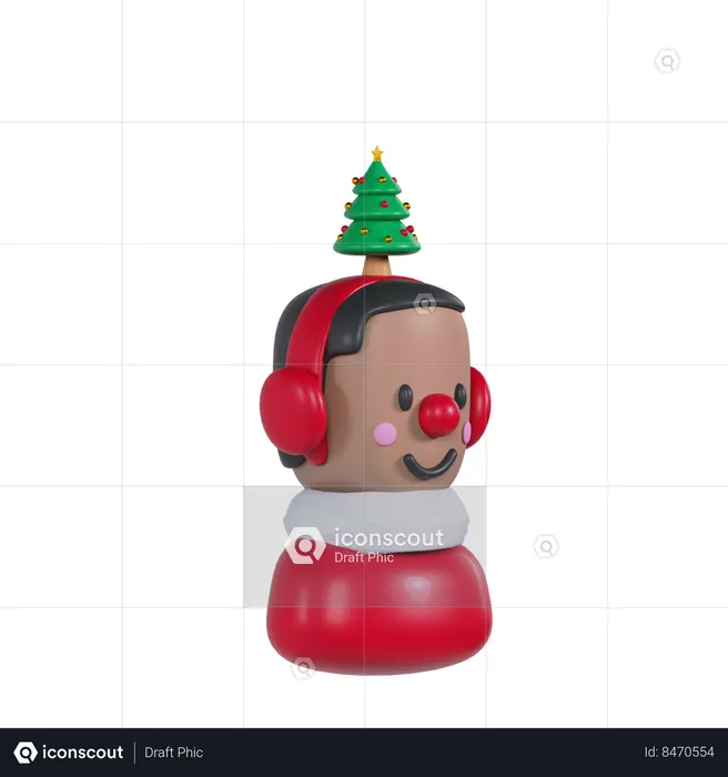 Niño de navidad  3D Icon