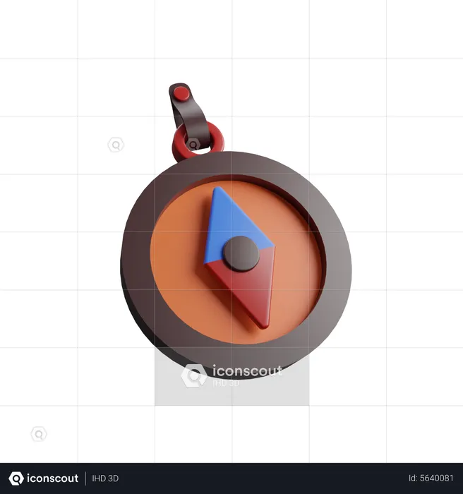 Navigation Compass  3D Icon